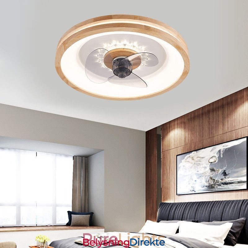 Moderne Inverter Takvifte Med Lys Fjernkontroll Taklampe Viftelampe