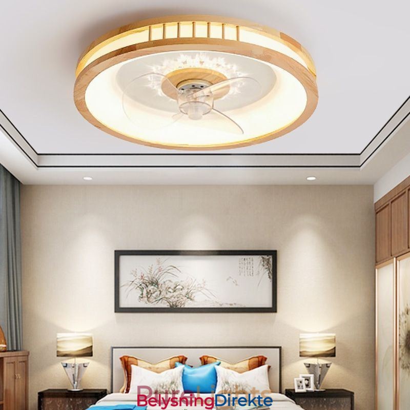 Moderne Inverter Takvifte Med Lys Fjernkontroll Taklampe Viftelampe