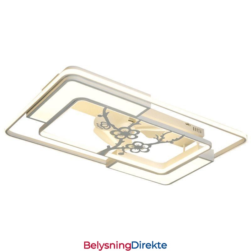 Moderne Rektangulære Takviftelamper