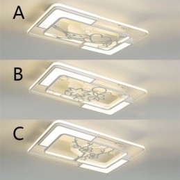 Moderne Rektangulære Takviftelamper