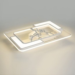 Moderne Rektangulære Takviftelamper