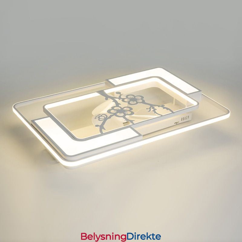 Moderne Rektangulære Takviftelamper