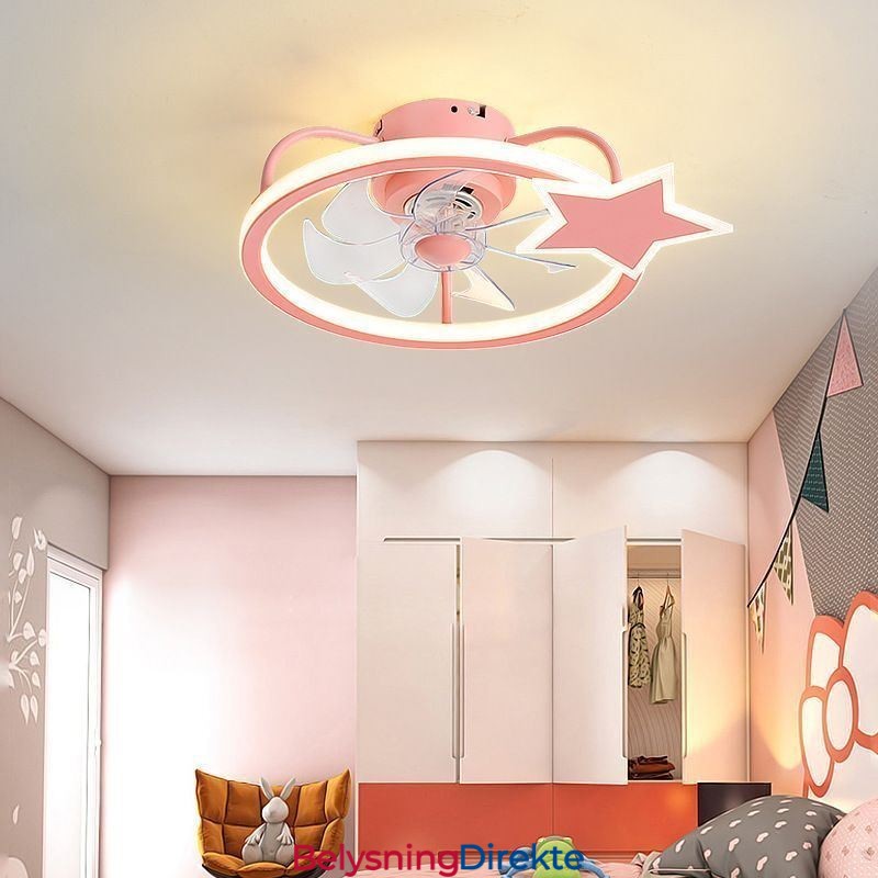 Tegneserie Takvifte Lys Kreativ Taklampe Barn