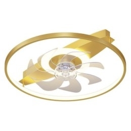 Moderne Takvifte Med Lys, Fjernkontroll, Ventilatorlampe