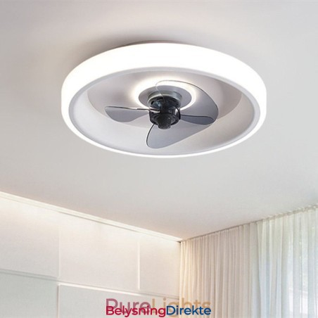 Moderne Takvifte Med Lys Fjernkontroll Taklampe