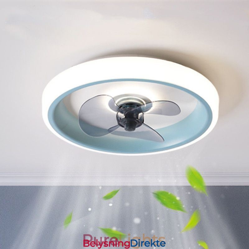 Moderne Takvifte Med Lys Fjernkontroll Taklampe