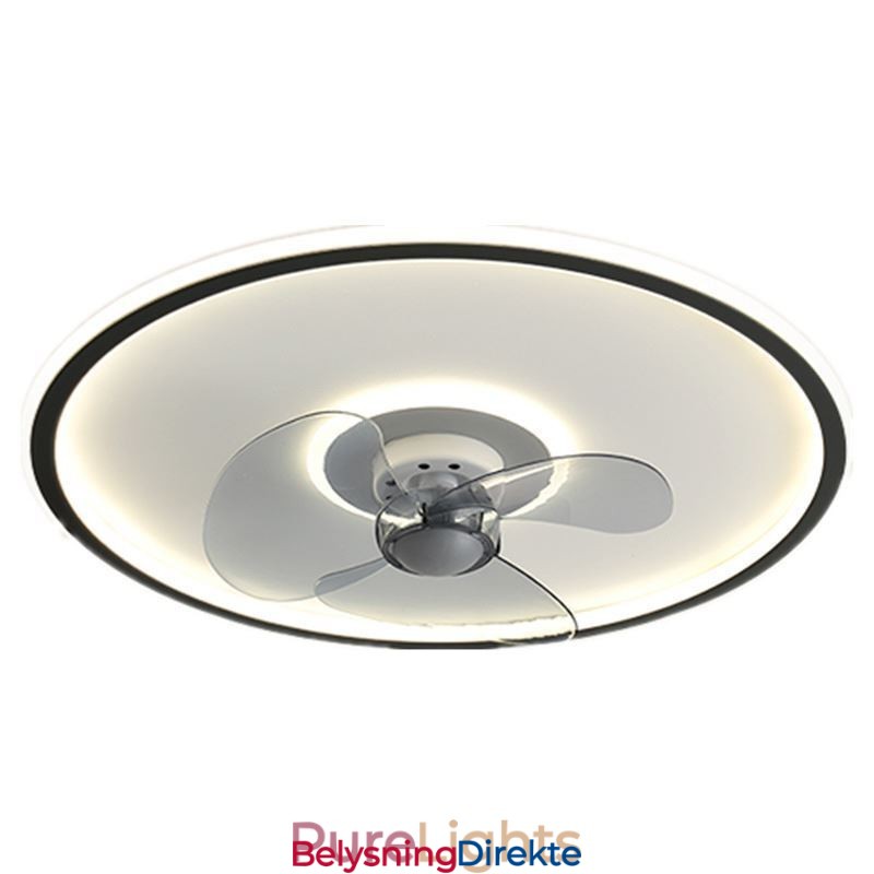 Macaron Takvifte Lys Fjernkontroll Dekor Vifte