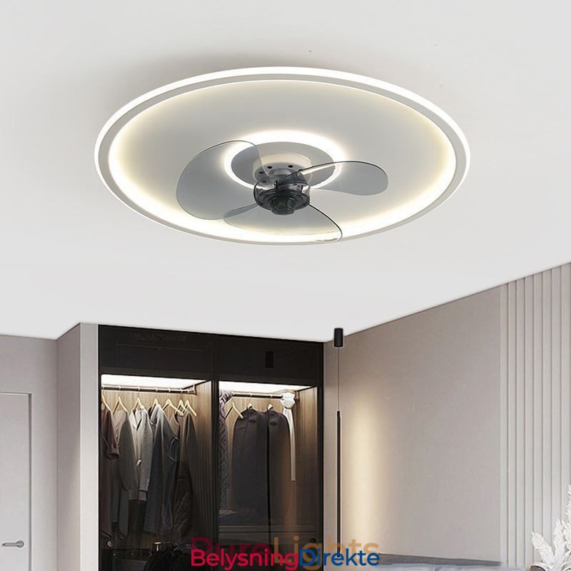 Macaron Takvifte Lys Fjernkontroll Dekor Vifte