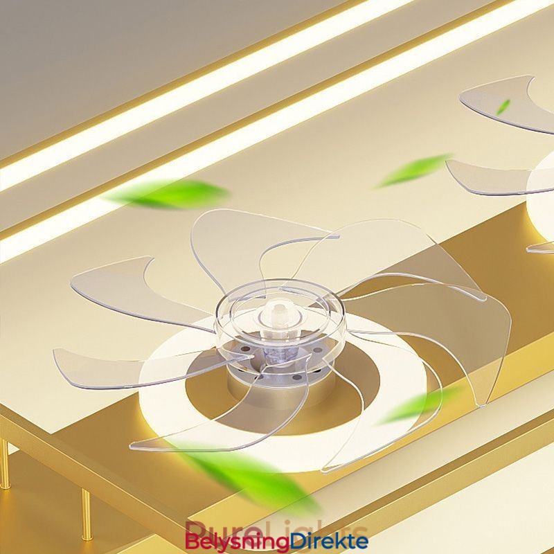 Moderne Innfelt Takvifte Med Fjernkontroll Og Lys