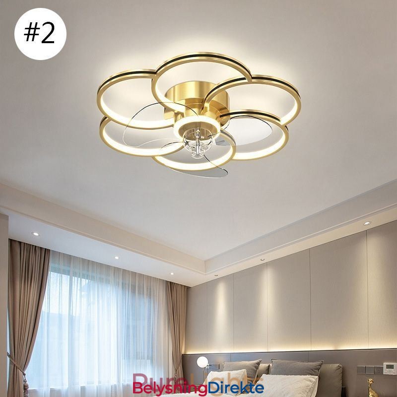 Takvifter Med Lys Lysekroneventilator