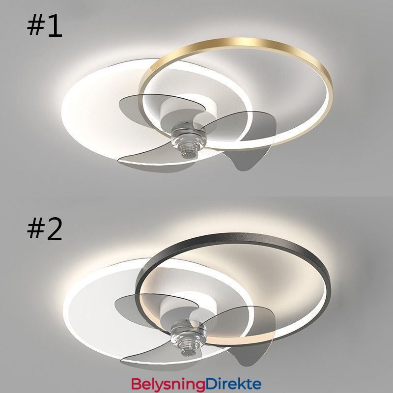 Takviftelampe Moderne Art Deco-Belysningsarmaturer