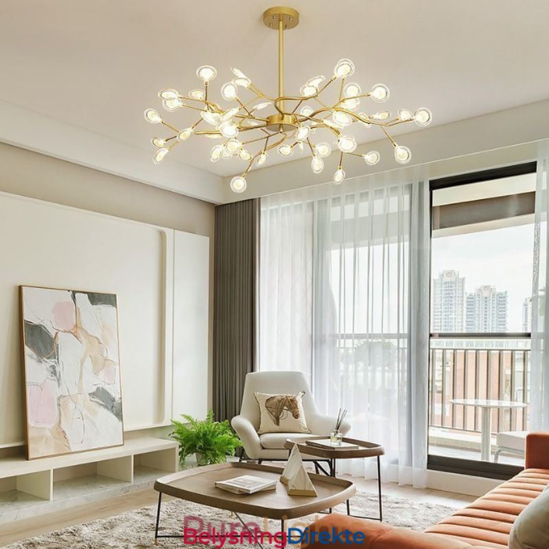 Branches Lysekrone I Nordisk Stil