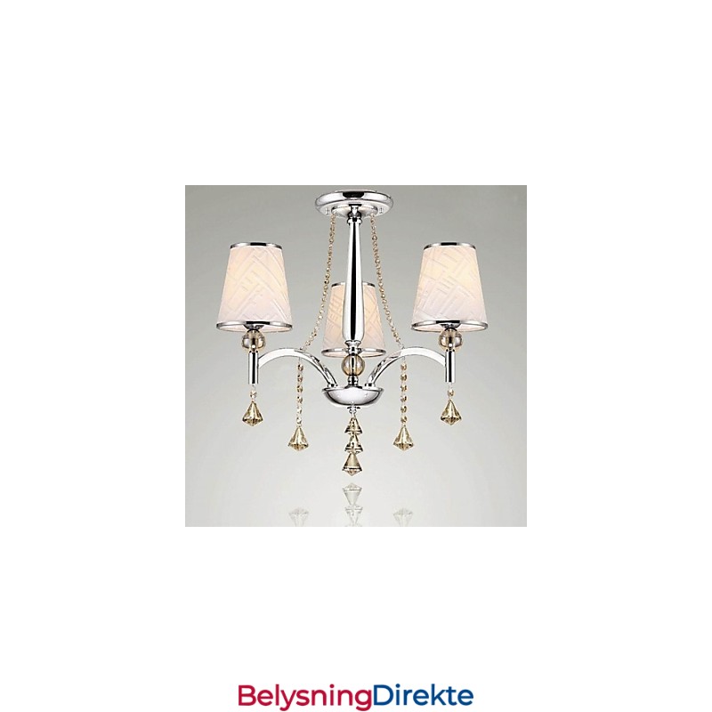 Moderne Samtidskrone I Krystall I Krom I Metall