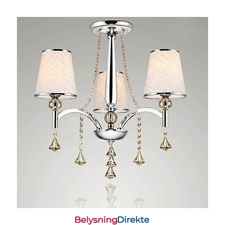 Moderne Samtidskrone I Krystall I Krom I Metall