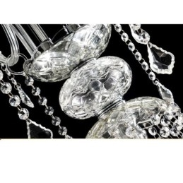 Europeisk Krystalllysekrone Krystalldekorasjonstaklampe Med 65 Lys