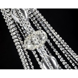 Europeisk Krystalllysekrone Krystalldekorasjonstaklampe Med 65 Lys