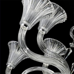 Europeisk Krystalllysekrone Dekorasjonstaklampe Med 18 Lys