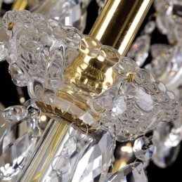 Luksuriøs Krystalllysekrone-Dekorasjonstaklampe Med 32 Lys