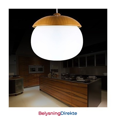 Moderne, Moderne Mini-Stil Lysekrone I Bambus I Tre