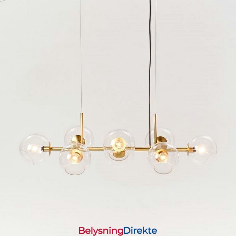 Moderne Magic Bean-Pendellampe, Enkel Med 8 Lys