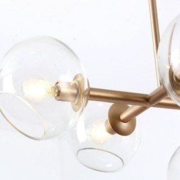 Moderne Magic Bean-Pendellampe, Enkel Med 8 Lys