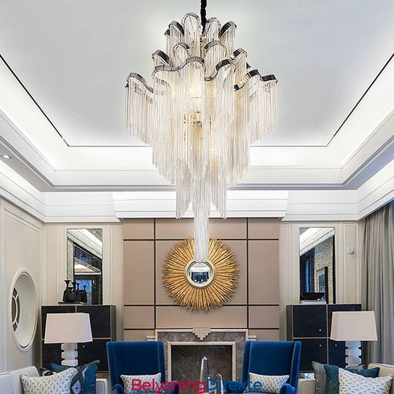 Moderne Elegant Anhengslampe Med Kvast