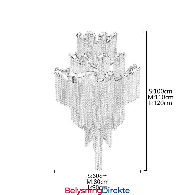 Moderne Elegant Anhengslampe Med Kvast