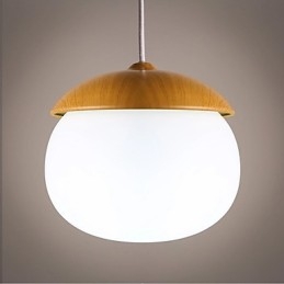 Moderne, Moderne Mini-Stil Lysekrone I Bambus I Tre