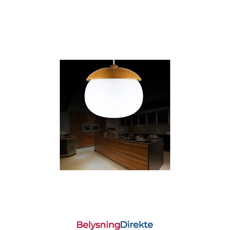 Moderne, Moderne Mini-Stil Lysekrone I Bambus I Tre