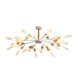 Nordisk Pendellampe Moderne Massivt Trebelysning