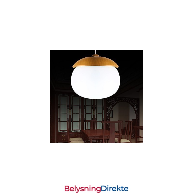 Moderne, Moderne Mini-Stil Lysekrone I Bambus I Tre