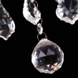 Europeisk Krystalllysekrone Unik Hvit Jade Pendellampe