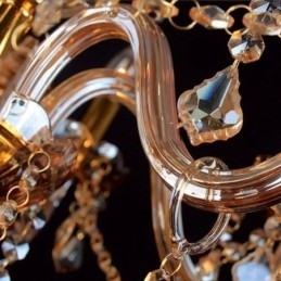 Luksuriøs Krystalllysekrone I Europeisk Taklampe