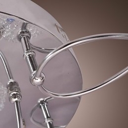 G4 Jernlampe I Innfelt Stand Med Aluminiumsskjermer