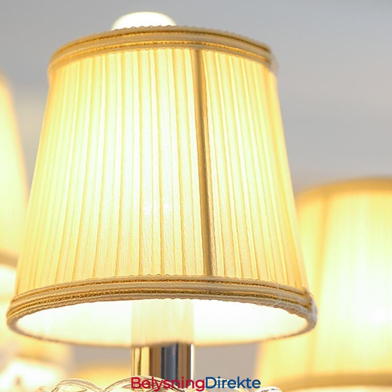 Moderne Krystalllysekrone Europeisk Gjennomsiktig Anhengslampe