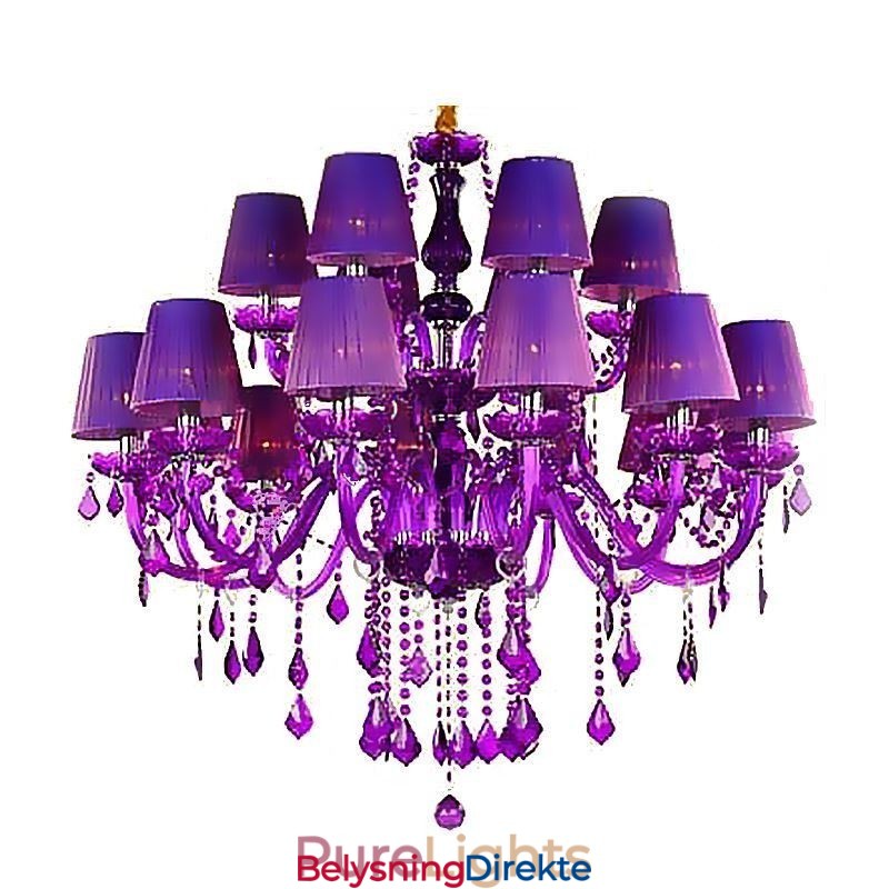 Lilla Anhengslampe I Krystall I Europeisk Stil