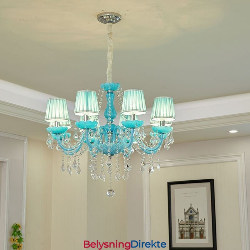 Kreativ Krystalllysekrone Europeisk Elegant Anhengslampe
