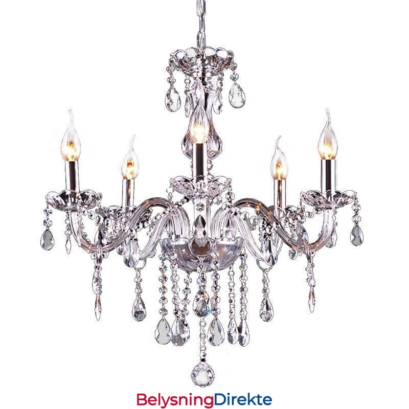 Stilig Krystalllysekrone Moderne Europeisk Anhengslampe