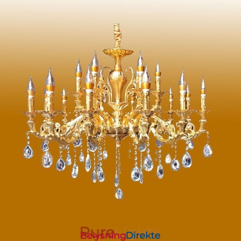Krystalllysekrone Moderne Luksuriøse Taklamper Hjemmebelysning Dekorasjonslys
