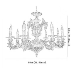 Krystalllysekrone Moderne Luksuriøse Taklamper Hjemmebelysning Kreativ Lampebelysning