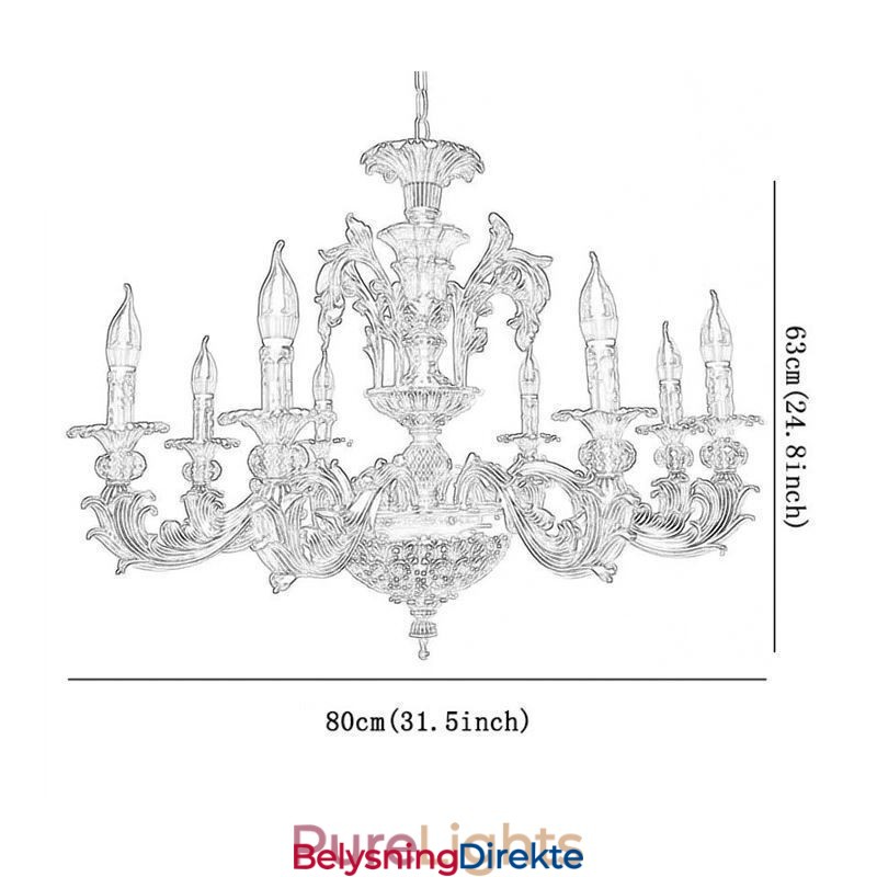 Krystalllysekrone Moderne Luksuriøse Taklamper Hjemmebelysning Kreativ Lampebelysning