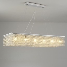 Europeisk Krystalllysekrone Luksuriøs Dekorasjonstaklampe Med 12 Lys