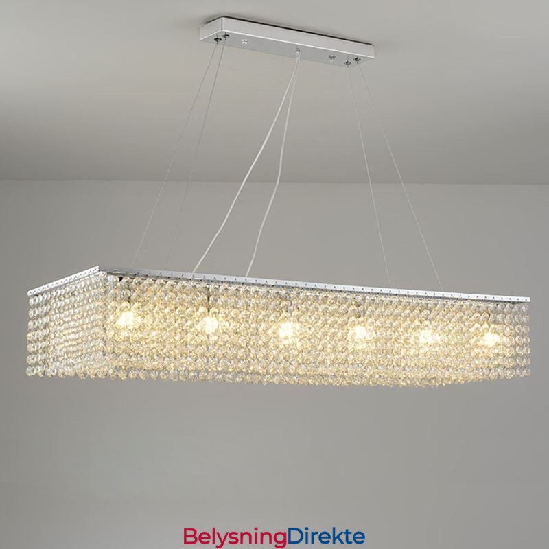 Europeisk Krystalllysekrone Luksuriøs Dekorasjonstaklampe Med 12 Lys