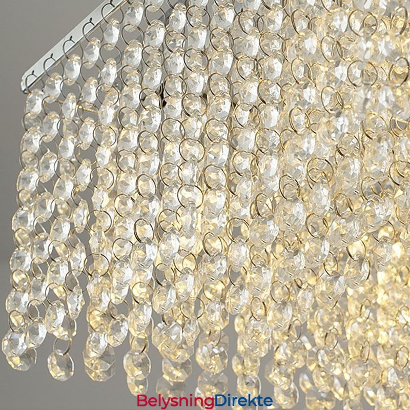 Europeisk Krystalllysekrone Luksuriøs Dekorasjonstaklampe Med 12 Lys