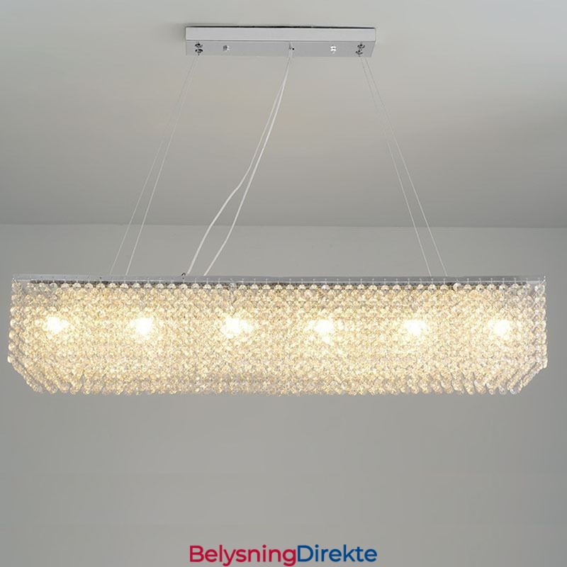 Europeisk Krystalllysekrone Luksuriøs Dekorasjonstaklampe Med 12 Lys