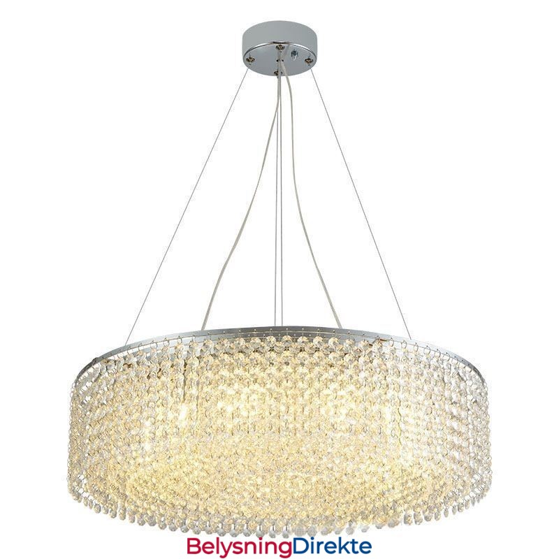 Moderne Krystalllysekrone Europeisk Luksuriøs Dekorativ Taklampe Med 12 Lys