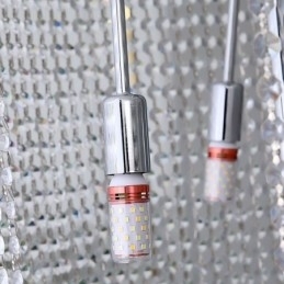 Luksuriøs Krystalllysekrone Moderne Dekorasjonstaklampe Med 36 Lys