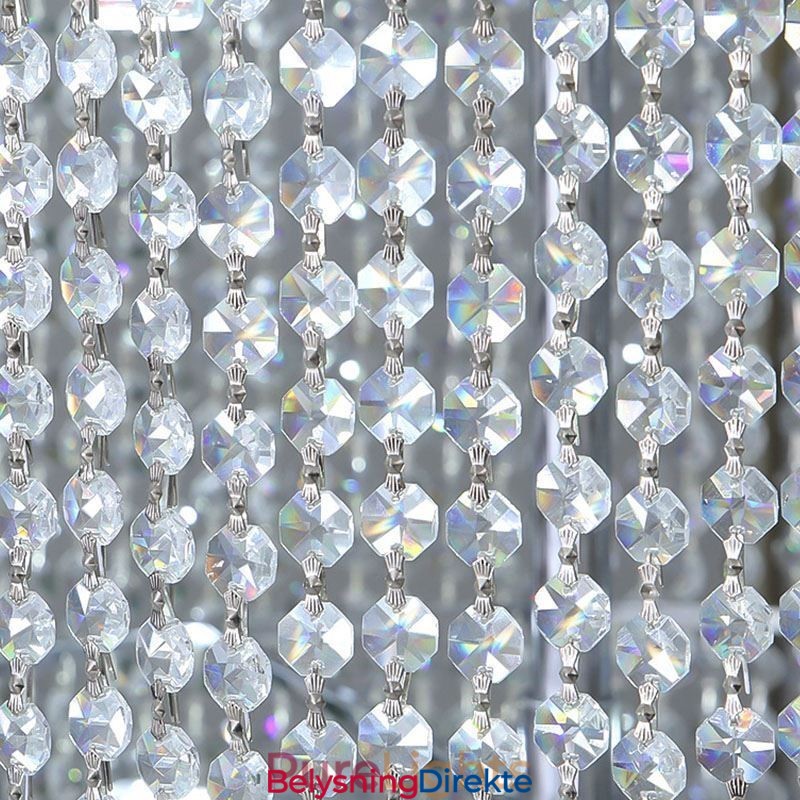 Luksuriøs Krystalllysekrone Moderne Dekorasjonstaklampe Med 36 Lys