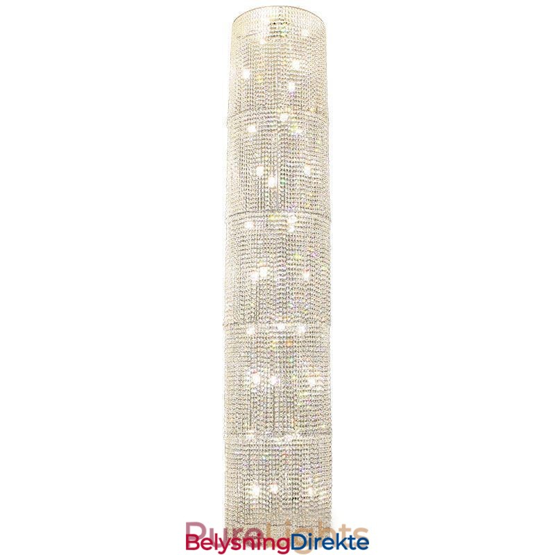 Luksuriøs Krystalllysekrone Moderne Dekorasjonstaklampe Med 36 Lys