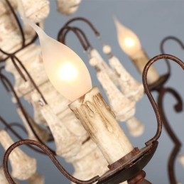 Elegant Lysekrone I Tre, Retrostil